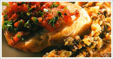 artichoke crostini